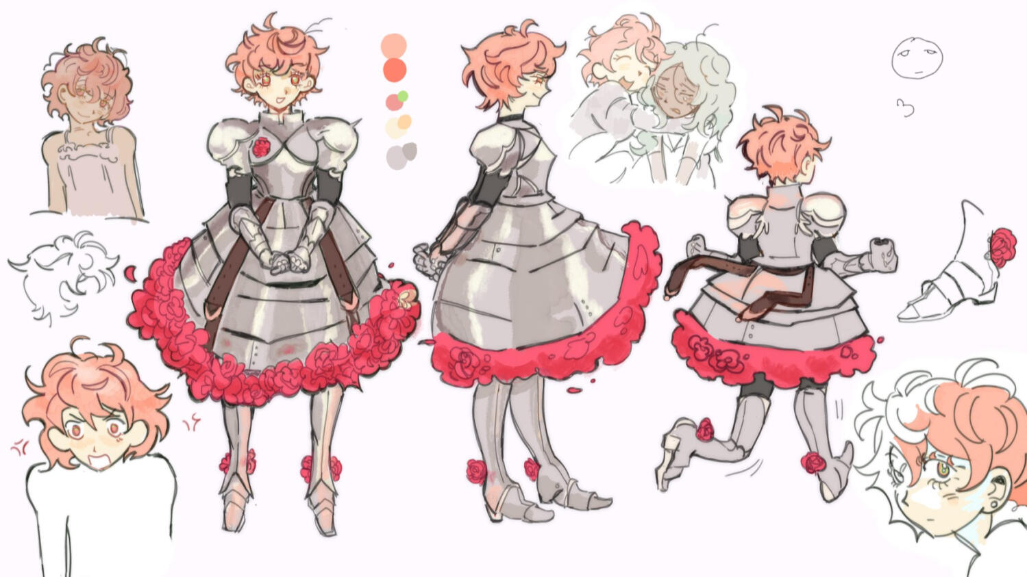 Concept art for a personal comic, 2023